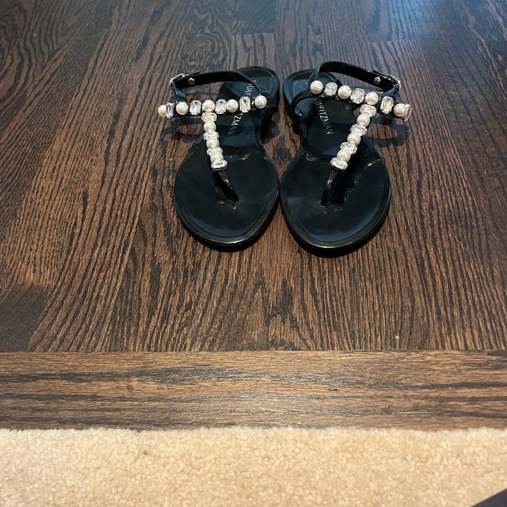 Stuart Weitzman Goldie jelly Sandals